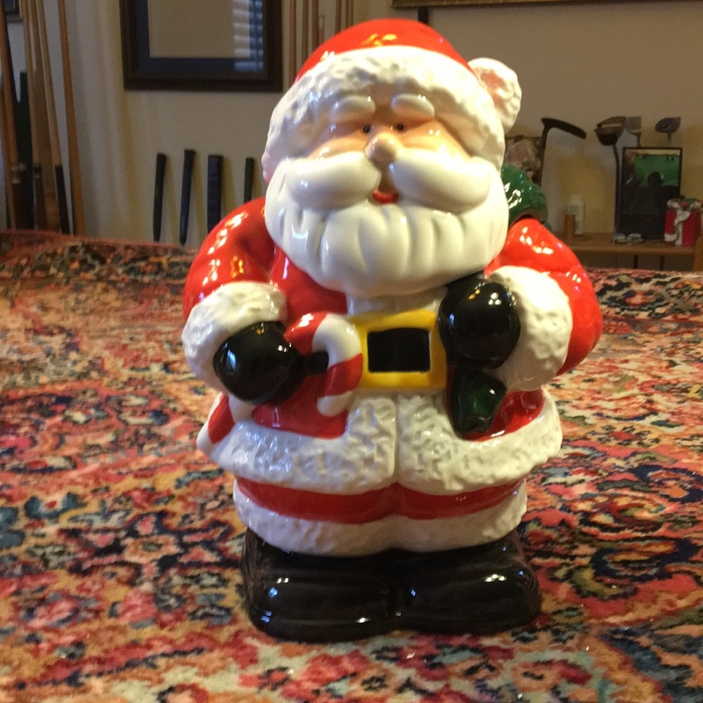 Santa with toy bag
